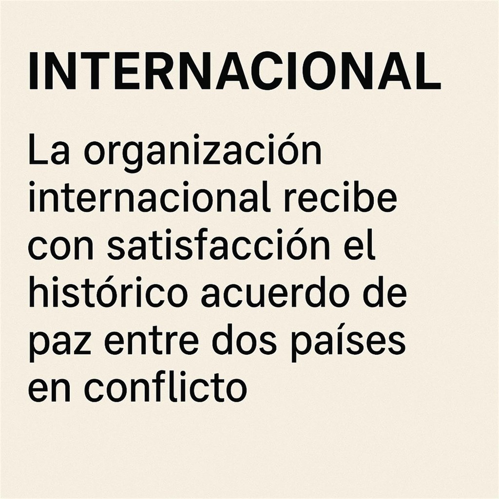 Noticias Internacionales 6-10-25 Ximena